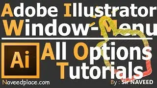 Adobe illustrator | Window Menu Tutorial
