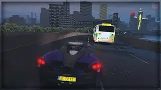 Assetto Corsa - TDU SC Hong Kong Island Map | Downtown Driving In Pagani Huayra Roadster