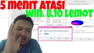 CARA ATASI WINDOWS 8,8.1,10 LEMOT,,,PERBAIKI CUMA 5 MENIT!1!