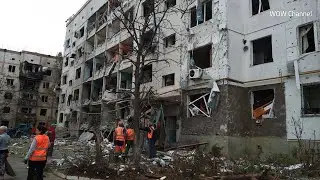Новая Каховка, сегодняшние завалы