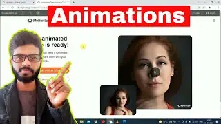 How to Convert Simple Photo to Animation video || Photo To Animation Video