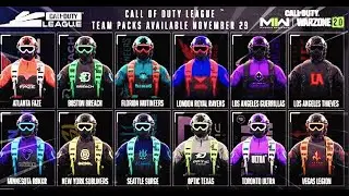 NEW "CDL SKINS" ADDED in Warzone 2.0 / MW2! (2023 CDL PACK) *GIVEAWAY*