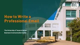 How to Write a Professional Email