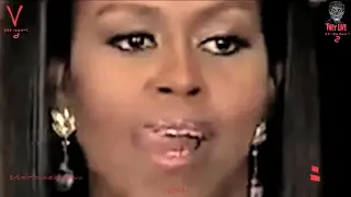 MICHELLE OBAMA REPTILIAN FLICKERING TONGUE!
