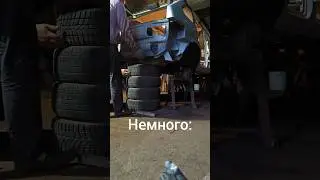 Поднял машину руками #ваз 2109