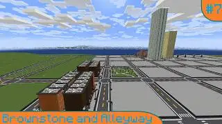 How to Build The Big City S7 Brownstone and Alleyway Minecraft Timelapse