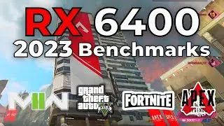 RX 6400 + Intel i5 4590 Benchmarks