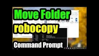 How to use robocopy command in cmd || robocopy command to transfer folders and subfolders