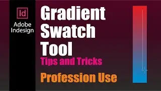 Gradient swatch tool inDesign | InDesign Tutorial