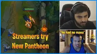 Streamers try New Pantheon REWORK | Tyler1: