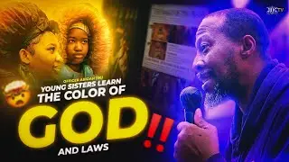 Young Sisters learn The Color of GOD and Laws‼️ #Viral #BlackUnity #christians #israelites