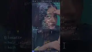 Creating a girlfriend with Python 😎😁 #girlfriend #vairal #valentinesday  #coding #python #funny