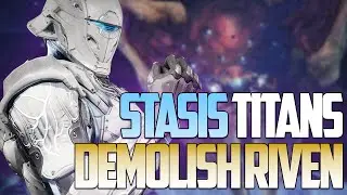 Cheesing Riven with Stasis Titans | Last Wish Riven Lightfall Guide