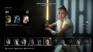 Star wars Rey Gameplay Multiplayer Heroes vs Villains!