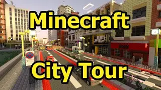 This Minecraft City is INSANE! (Llanfordshire City Tour)