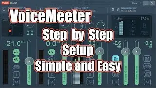 VoiceMeeter | Simple Step by Step Setup for Beginners