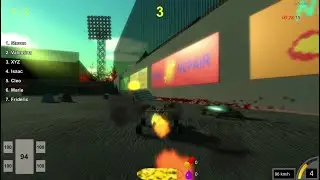 Treads On Fire - Gameplay (All Routes of Globordar Stadium)