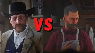 Sheriff Malloy VS Bartender - Red Dead Redemption 2