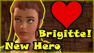 BRIGITTE NEW HERO ON OVERWATCH IS AWESOME!!! (Funny Moments)