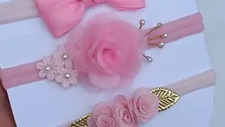 How to make an organza flower, complete bow #diy #flowers