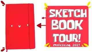 Moleskine SKETCHBOOK TOUR! 2021
