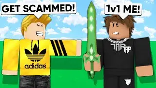 Kid SCAMMED Me, So I Got REVENGE.. (Roblox Bedwars)