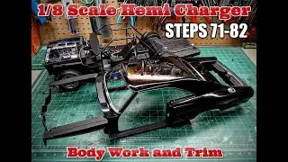 Fast Furious 1/8 Scale 1970 Dodge Charger R/T Hemi Model How To Assemble Body Interior Fanhome
