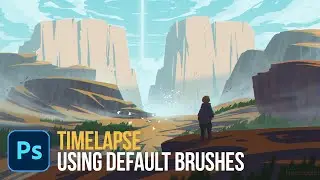 Default Brushes for Concept Art - Timelapse