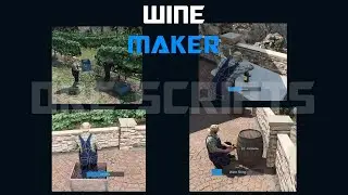 [QB, ESX] FIVEM WINEMAKER SCRIPT | PREVIEW | TEBEX! | VINEYARD JOB