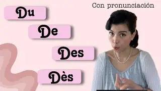 Du Des De y Dès en francés | Diferencias entre cada uno contextos y ejemplo | Señorita París
