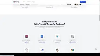 Sasup - Sass Landing WordPress Theme modern html html