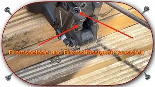 Fahrradbremse Bremsflüssigkeit wechseln