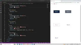Buton Yapımı Ve Butona Link Verme / / (HTML - CSS İle Basit Ve Konu Anlatımlı Buton Yapımı)