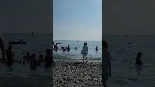 На пляже в Адлере, 19.06.2024г.