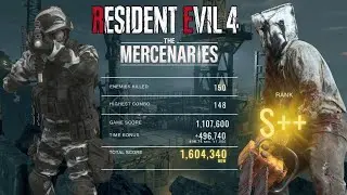The Mercenaries - HUNK (Urban Camo) Docks S++ (RE4 Remake)