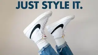 How To Style Nike Blazer Mid 77 Sneakers