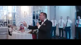 Фрагмент конкурса на свадьбе. Ведущий Сергей Рябинин.