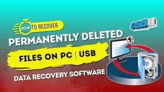 How To Recover Permanently Deleted Files on PC/USB | Best Free Data Recovery Software