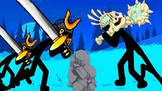 X99999 SAMURAI GIANTS, GOLDEN SPEARTONS DESTROY UNDEAD GIANTS UNITS - STICK WAR LEGACY | Zyron4YT