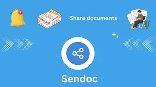 Sendoc introductio video sendoc is document sharing application