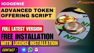[Full Latest Version] ICOGenie - Advanced Token Offering SCRIPT (In Cheap Price)