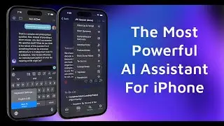 The Most Powerful AI Assistant For iPhone & iPad 📱 Auri AI Keyboard, Chat, Writer, Transcriber