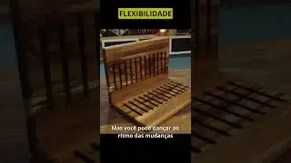 Seja mais Flexível com a Marcenaria #DIY #oficinadecasa