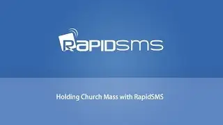 Holding Church Mass with RapidSMS