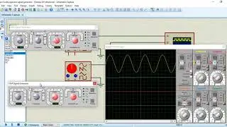 how to use oscilloscope in Proteus tutorial