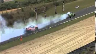 D1NZ Drift Round 4 - Darren Kelly vs Joe Marshall - Hampton Downs 2015