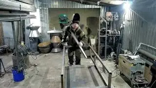 Постройка вездехода на шинах ураган ви-203 часть 1