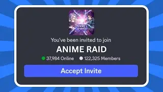 How to Join ANIME RAID Discord Server