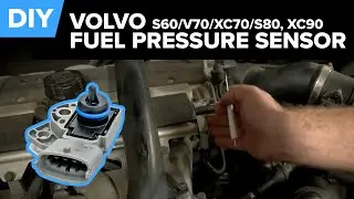 Volvo Fuel Pressure Sensor Replacement - Easy DIY (S60, V70, XC70, S80, XC90)