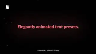 Flicker Text Presets | Final Cut Pro Templates - Motion Array